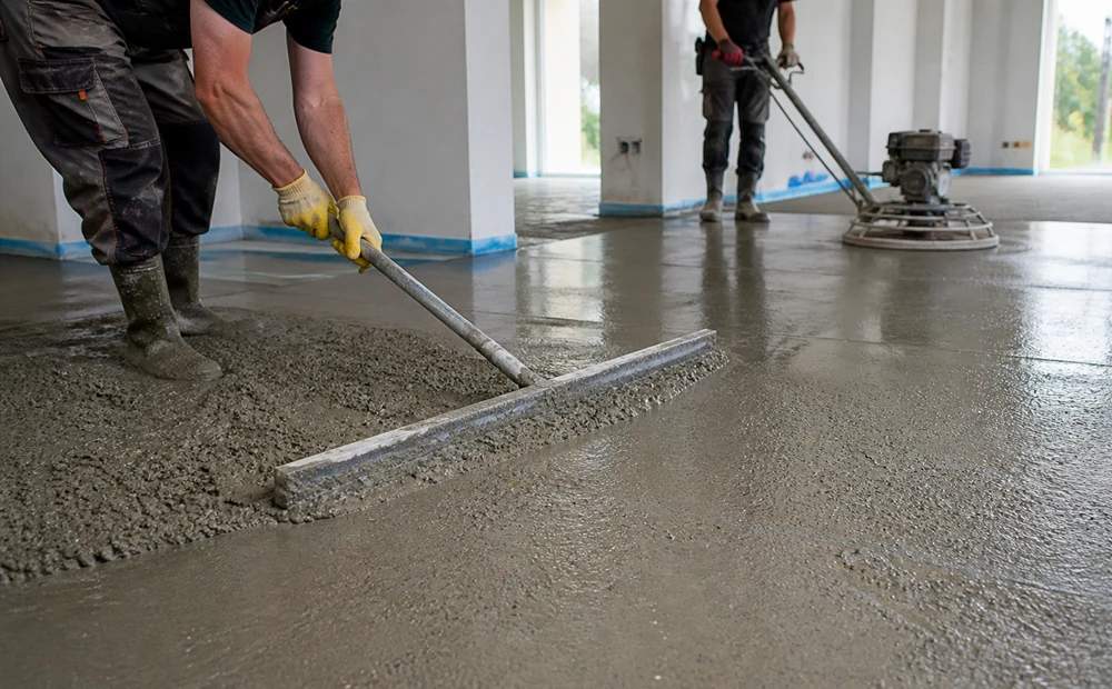 Başiskele Şap Beton Uygulama